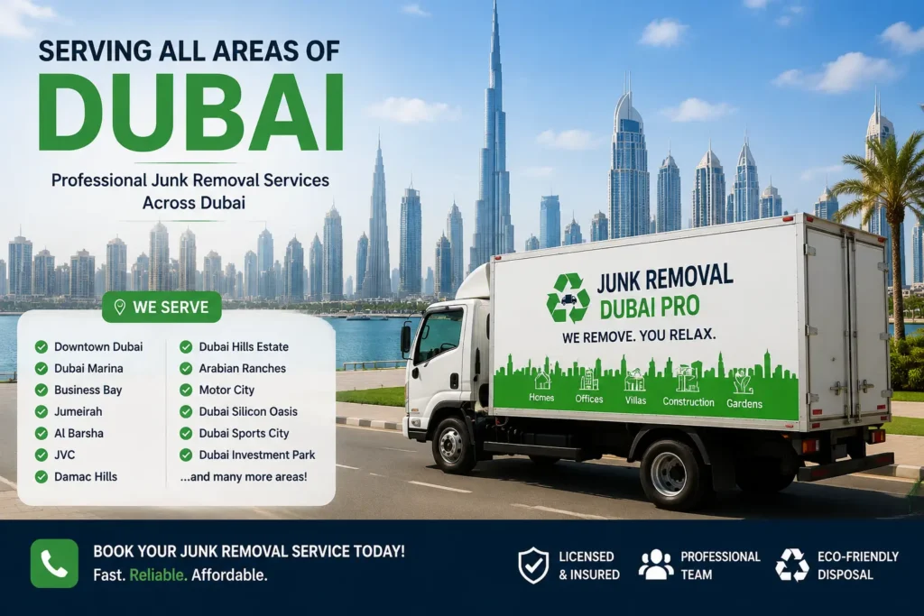 Dubai Junk Removal Service Poster