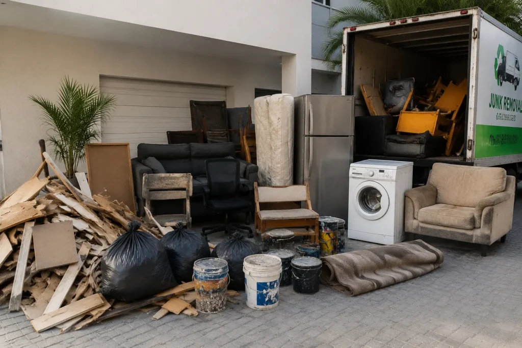 Junk Removal Loadout in Daylight