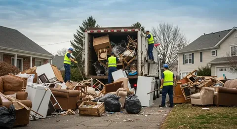 Junk removal for moving house in Al Furjan